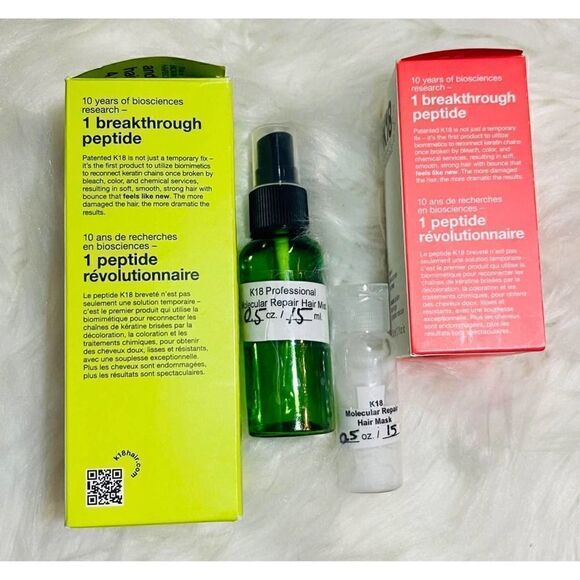 K18 15 Ml Each K18 Professional Hair Mist & Repair Mask - Picture 2 of 4